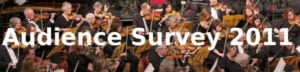 Audience Survey 2011