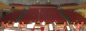 Empty concert hall