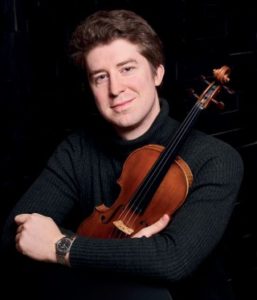 Michael Foyle with violin