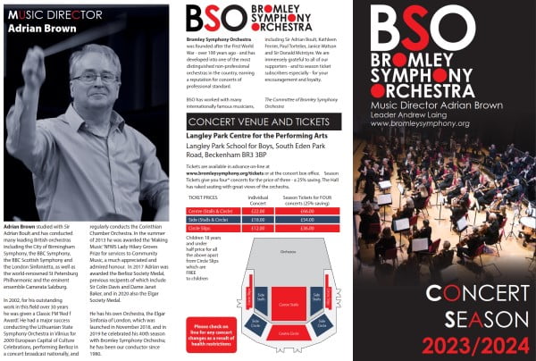 Brochure cover 2023-24