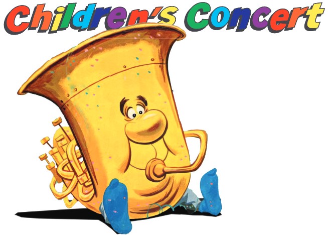 Chidren's Concert - cartoon of Tubby the Tuba