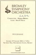 Full programme in PDF format Programme Jan 2002