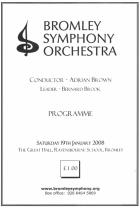 Programme Jan 2008