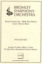 Programme Mar 2002