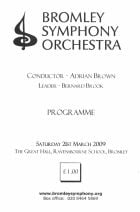 Programme Mar 2009