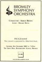Full programme in PDF format Programme Nov 2003