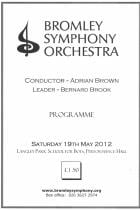 Programme May 2012