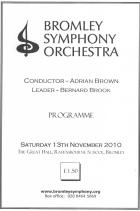 Programme Nov 2010