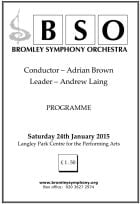 Programme Jan 2015