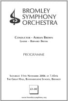 Complete programme in PDF format Programme Nov 2006