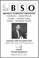 Programme Nov 2015