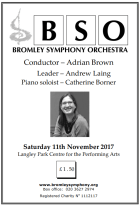Programme Nov 2017