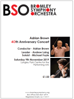 Programme Nov 2019