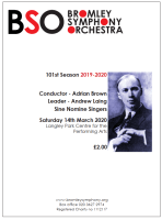 Programme Mar 2020