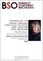 Programme November 2022