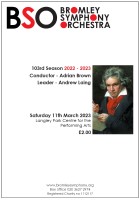 Programme March 2023