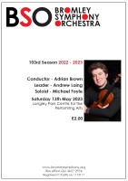 Programme May 2023